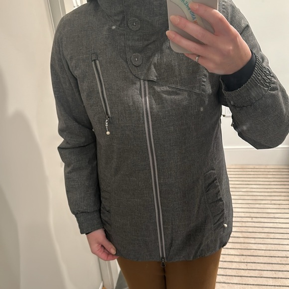 Grey ski jacket Firefly - Picture 10 of 11